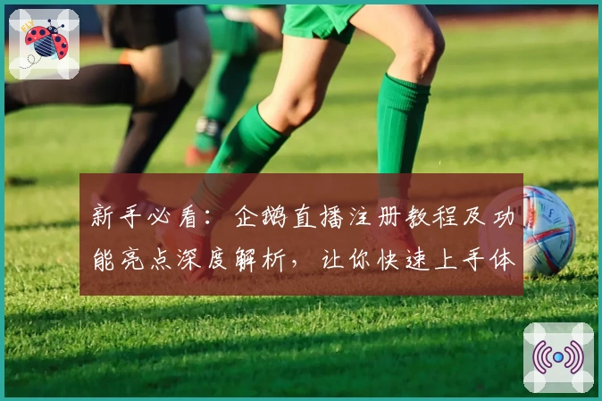 新手必看：企鹅直播注册教程及功能亮点深度解析，让你快速上手体验