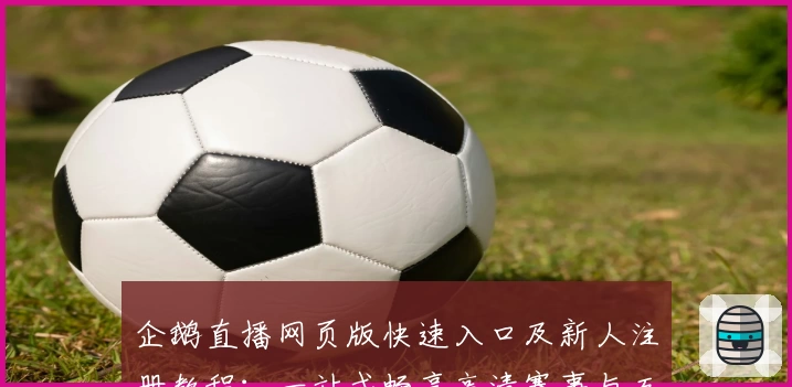 企鹅直播网页版快速入口及新人注册教程:一站式畅享高清赛事与互动体验